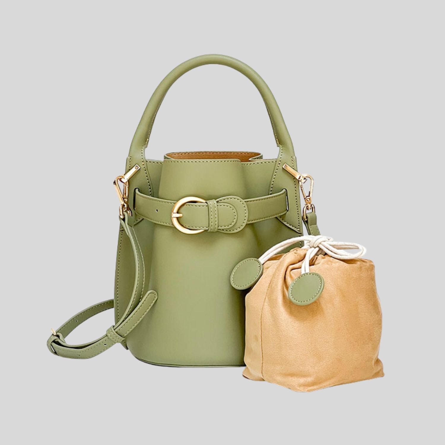 Donata Bucket Leather