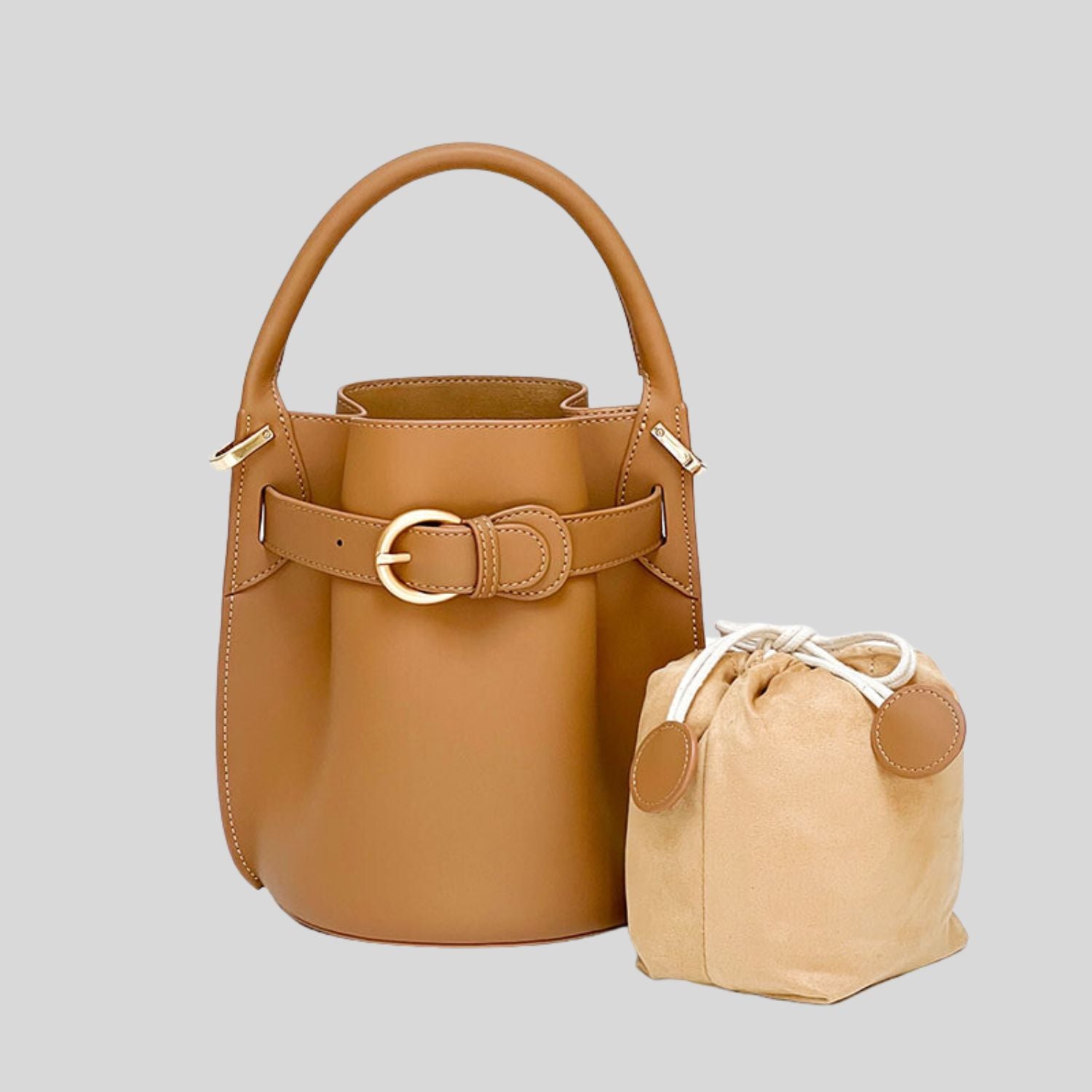 Donata Bucket Leather