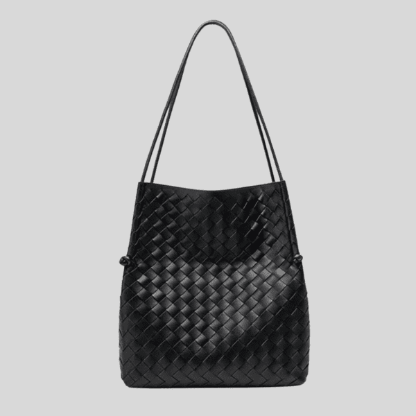 Cuadros Tote Leather Bag