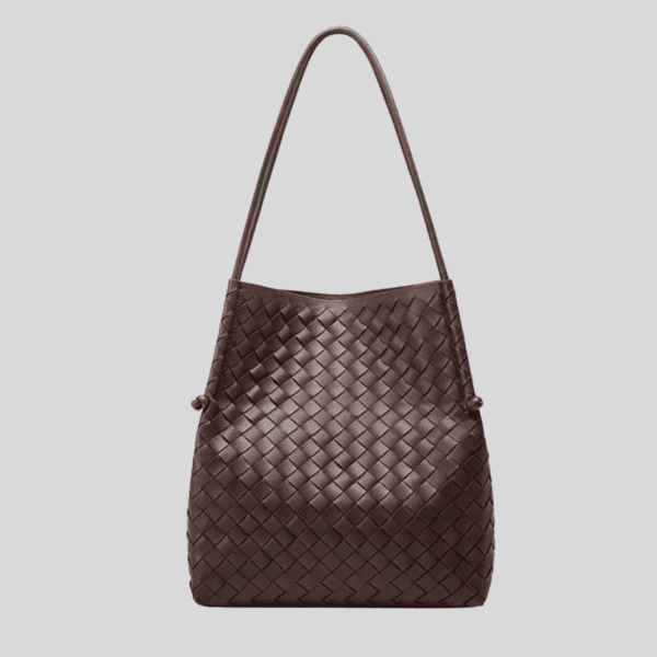 Cuadros Tote Leather Bag